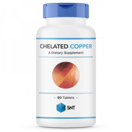 SNT Chelated Copper 2,5 мг, 90 капс